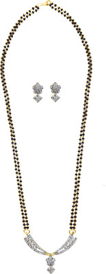 

Parinaaz Alloy Jewel Set(White)