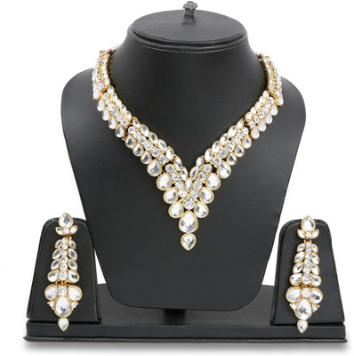 

Johareez Alloy Jewel Set(White)