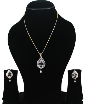 

You Bella Alloy Jewel Set(White)