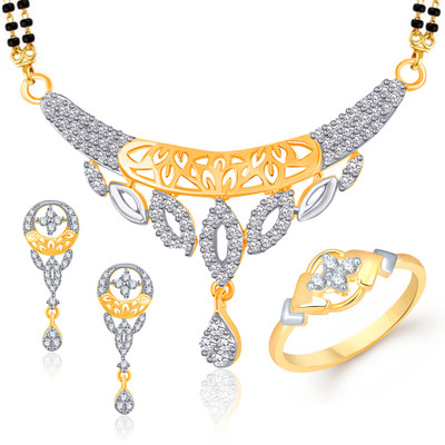 

VK Jewels Alloy Jewel Set(Gold)