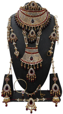 

Shree Bhawani Art Jewellery Alloy Jewel Set(Multicolor)