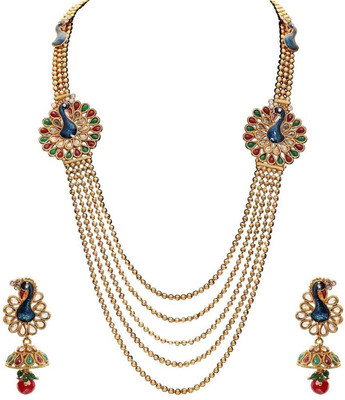 

Zeneme Alloy Jewel Set(Multicolor)