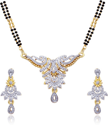 Atasi International Alloy Gold-plated Multicolor Jewellery Set(Pack of 1)