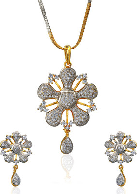 

Alysa Alloy, Silver Jewel Set(Silver, Gold)
