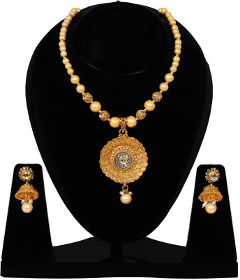 

Penny Jewels Alloy Jewel Set(Gold)