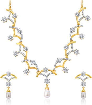 

Sukkhi Alloy Jewel Set(Gold, White)