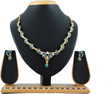 

Vatsalya Creation Alloy Jewel Set(Turquoise)