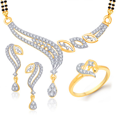 

VK Jewels Alloy Jewel Set(Gold)