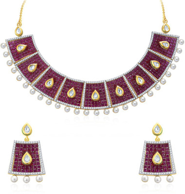 

Sukkhi Alloy Jewel Set(Gold, White)