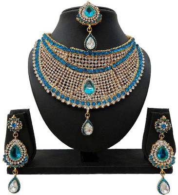 

Shree Bhawani Art Jewellery Alloy Jewel Set(Multicolor)