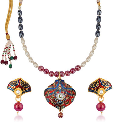 

Sukkhi Zinc Jewel Set(Gold)