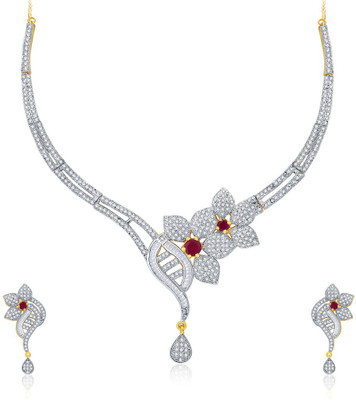 

Sukkhi Alloy Jewel Set(Gold, White)