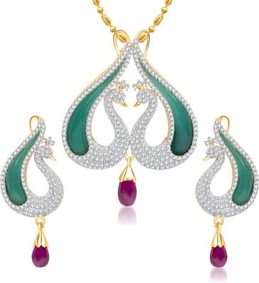 74% OFF on VK Jewels Alloy Jewel Set(Gold)