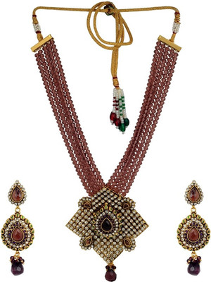 

K.R.S. Jewels Alloy Jewel Set(Gold)