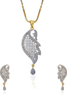 

Fashion Fusion Alloy Jewel Set(Silver, Gold)