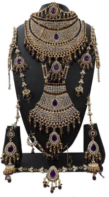 

Shree Bhawani Art Jewellery Alloy Jewel Set(Multicolor)