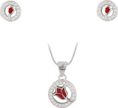 

Jewel99 Sterling Silver Jewel Set(Silver)
