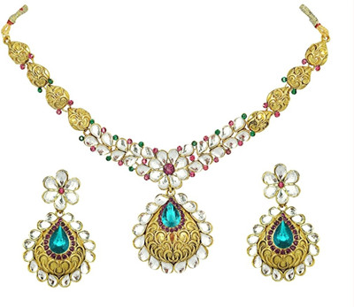 

Kavyanjali Jewels Alloy Jewel Set(Multicolor)
