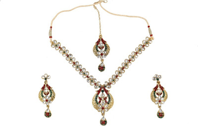 

Kavyanjali Jewels Alloy Jewel Set(Multicolor)