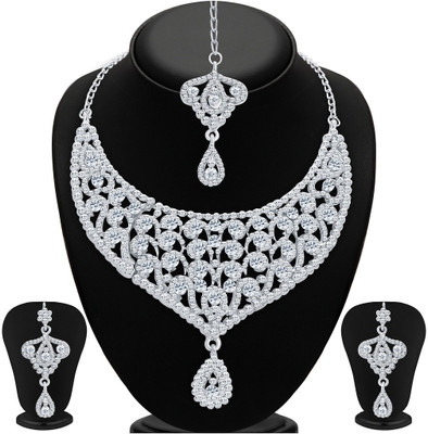 

Sukkhi Alloy Jewel Set(White)
