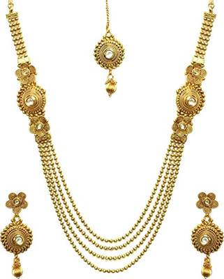 

Alysa Copper Jewel Set(Gold)