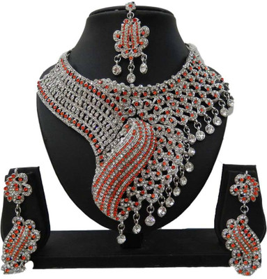 

Shree Bhawani Art Jewellery Alloy Jewel Set(Multicolor)