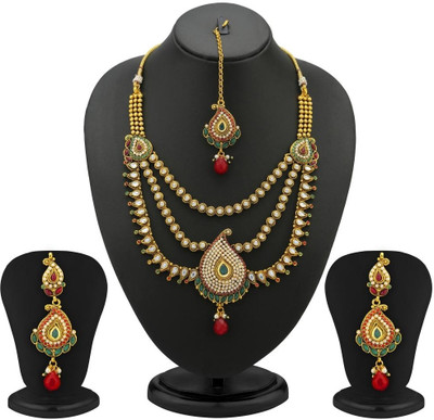 

Trushi Copper Jewel Set(Gold)