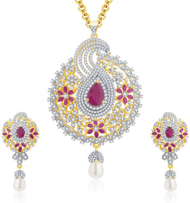 

Sukkhi Alloy Jewel Set(Gold, White)