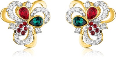 mahi Festive Crystal Alloy Stud Earring