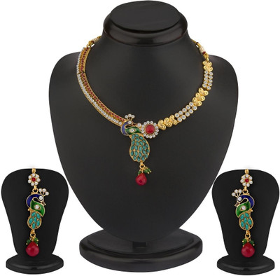 63% OFF on Sukkhi Copper Jewel Set(Gold) 63% OFF on Sukkhi Copper Jewel Set(Gold)
