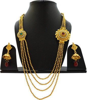 

Clicktin Alloy Jewel Set(Gold)