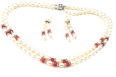 40% OFF on Sri Kapi Pearls Alloy Jewel Set