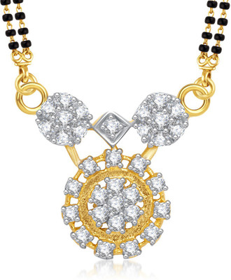 

Meenaz Royal Exclusive Tanmaniya Cz Alloy Mangalsutra