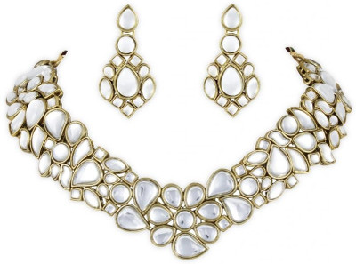 Karatcart Alloy Jewel Set(Gold) at flipkart