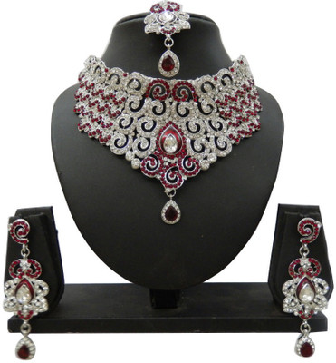 Shree Bhawani Art Jewellery Alloy Jewel Set(Multicolor)