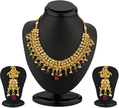 

Trushi Copper Jewel Set(Gold)