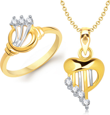 

VK Jewels Alloy Jewel Set(Gold)