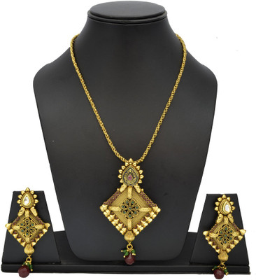 

Swarna Metal Jewel Set(Gold)
