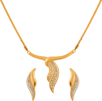 

Ilina Alloy Jewel Set(Gold)