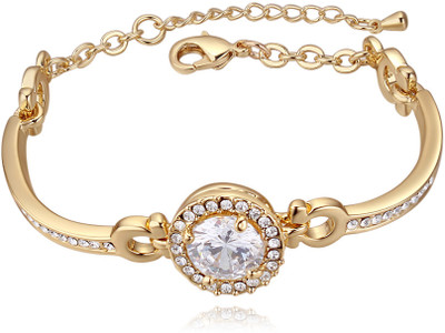

Atasi International Alloy Crystal Gold-plated Bracelet