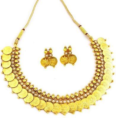 

You Bella Alloy Jewel Set(Gold)