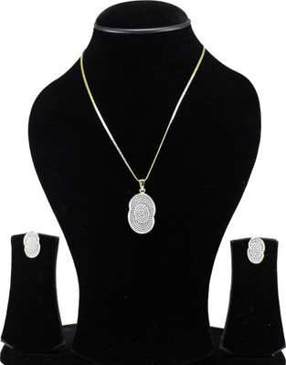 

You Bella Alloy Jewel Set(Gold)