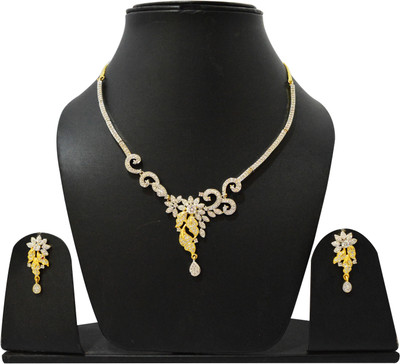 Clicktin Alloy Jewel Set(White)