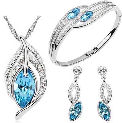 60% OFF on Cyan Alloy Jewel Set(Blue) 60% OFF on Cyan Alloy Jewel Set(Blue)