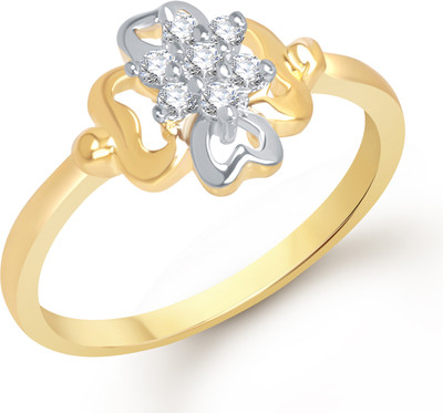 

VK Jewels Alloy Cubic Zirconia Gold Plated Ring