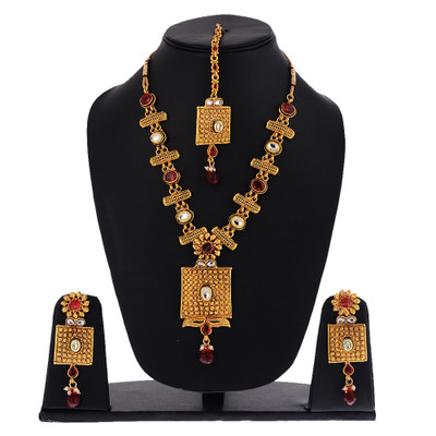 

Zeneme Copper Jewel Set(Gold)