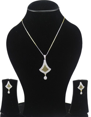 You Bella Alloy Jewel Set(Silver)