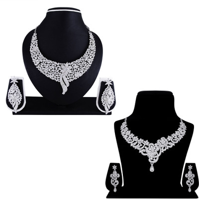 

Atasi International Alloy Jewel Set(White)