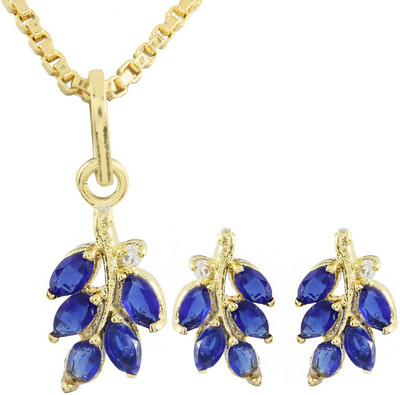 

Archi Collection Alloy Jewel Set(Blue)