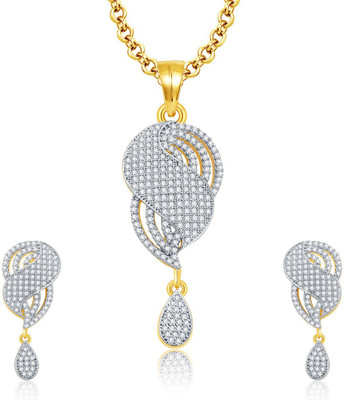 Sukkhi Alloy Jewel Set(Gold, White)